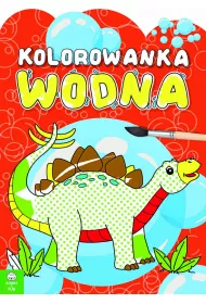 Dinozaury. Kolorowanka wodna