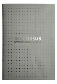 Zeszyt A4 Narcissus szary kropki 48 kartek
