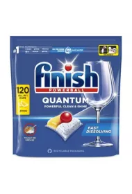 Finish Quantum Kapsuki do zmywarki Lemon All in 1 120 szt.