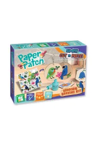 Zestaw kreatywny Strigo do Decoupage Paper Patch drewniane kolczyki