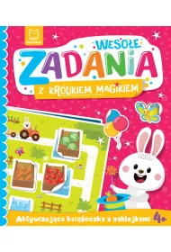 WESO�E ZADANIA Z KR�LIKIEM MAGIKIEM. AKTYWIZUJ�CA KSI��ECZKA Z NAKLEJKAMI 4