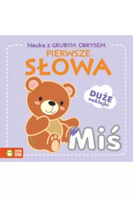 Pierwsze s�owa. Nauka z grubym obrysem