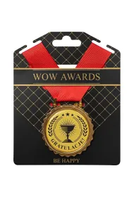 Be-Happy Gifts Medal prezentowy z napisem Gratulacje!