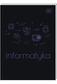 Interdruk Brulion A5 M 70g Informatyka kratka 80 kartek