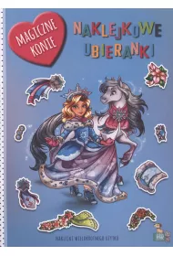 Naklejkowe ubieranki. Kocham konie