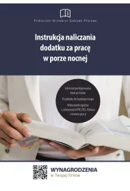 eBook Instrukcja naliczania dodatku za prac w porze nocnej pdf