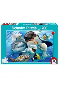 Puzzle 200 el. Podwodni przyjaciele Schmidt