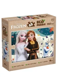 Puzzle dwustronne eko 48 el. Frozen Lisciani
