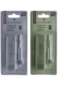 Interdruk Cyrkiel mini z rysikiem w etui Academy mix