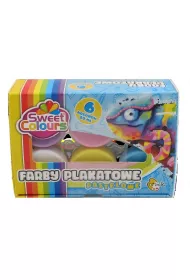 Sweet colours Farby plakatowe pastelowe 6 x 20 ml