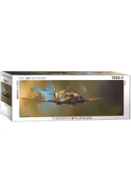Puzzle panoramiczne 1000 el. Samolot bojowy, Spitfire by BArrie A.F.C Eurographics