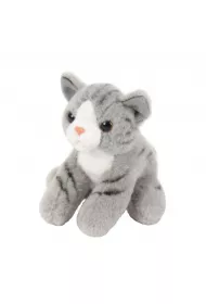 Kot siedz�cy szary 13cm Beppe