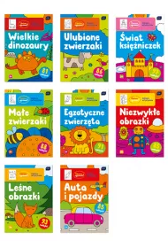 Kolorowanka A4/16 z naklejkami Zabawy artystyczne 3+ mix wzor�w