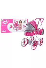 W�zek dla lalek metalowy LeanToys