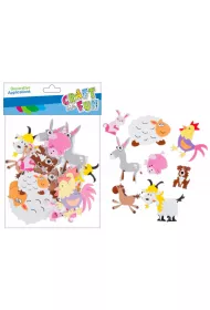 Craft with Fun Naklejki piankowe samoprzylepne Zwierz�ta domowe