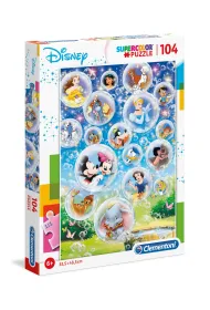 Puzzle 104 el. SuperColor. Disney Clementoni