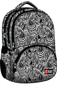 St. Majewski Plecak szkolny St.Right BP-07 Zebra