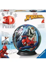 Puzzle 72 el. 3D Kula: Spiderman Ravensburger