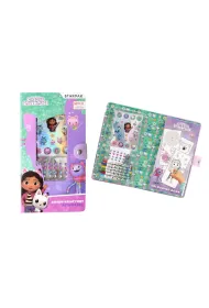 Zestaw kreatywny do kolorowania  naklejki, kredki, diamenciki Gabby s Dollhouse STARPAK 552492