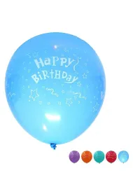 Balon Happy Birthday �wiec�cy 30cm 5 szt PARTY GO