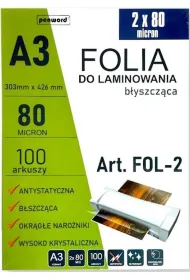 Polsirhurt Folia do laminowania A3 100 szt