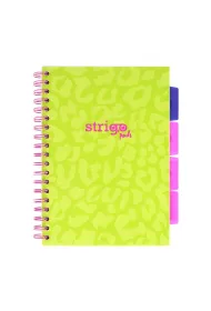 Strigo Ko�ozeszyt Pads B5 Neon zielony kratka 100 kartek