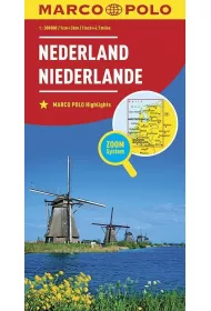 Nederland Niederlande Marco Polo Highlights 1:300 000 Zoom System