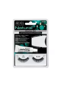 Ardell Natural 101 1 para sztucznych rzs Black + Lash Adhesive klej do rzs 2,5 g + Lash Applicator aplikator do rzs