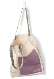 If Bookaroo Torba bawe�niana Aubergine&Cream