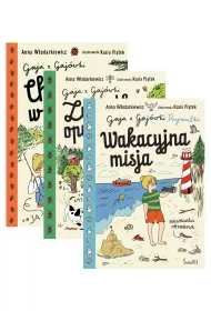 Pakiet Gaja z Gajwki. Tomy 1-3: Chatka w sercu lasu, Zagadka opuszczonej wsi, Wakacyjna misja