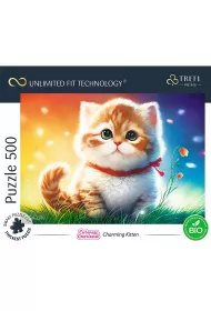 Puzzle 500 el. Charming Kitten Trefl