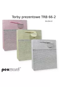 Penword Torebka prezentowa mix 32x26x12cm