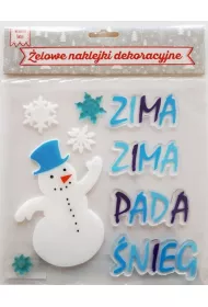 MCD �elowe naklejki dekoracyjne Zima, zima