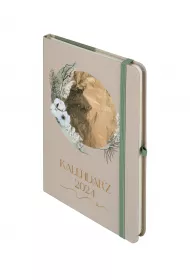 Antra Botanical Zoty ksiyc A5 DNSkalendarz 2024