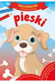 Malowanka A5 Maluszkowe malowanie. Pieski SKRZAT 157594