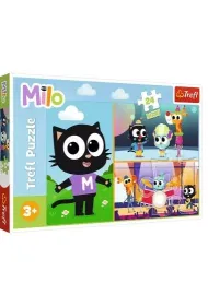 Puzzle maxi 24 el. Przygody ma�ego Kotka Milo Trefl