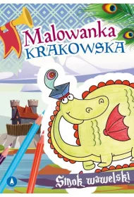Smok wawelski. Malowanka krakowska