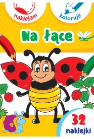 Na ��ce. Naklejam i koloruj�