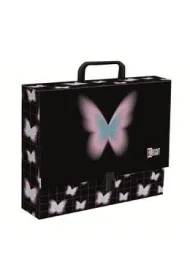 St. Majewski Teczka z r�czk� A4 XL Pastel Butterfly