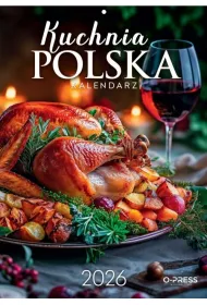 Opress Kalendarz 2026 A4 wieloplanszowy Kuchnia Polska