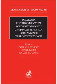 eBook Dziaania kontrwykrywcze zorganizowanych grup przestpczych i organizacji terrorystycznych pdf
