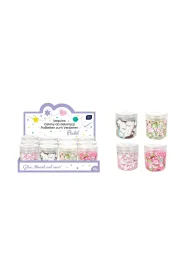 Interdruk Cekiny do dekoracji 30g pastel (12 szt)