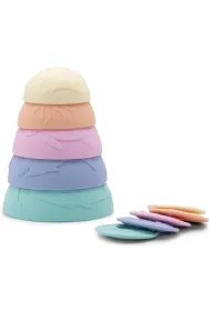 Kubeczki silikonowe z ton�cymi dyskami pastel Jellystone