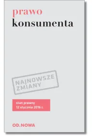 Prawo konsumenta 01. 2016