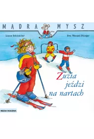 M�dra mysz - Zuzia. Zuzia je�dzi na nartach