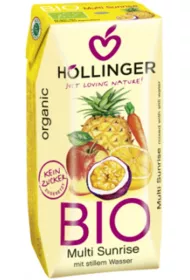 Hollinger Nektar wieloowocowo-marchwiowy 200 ml Bio