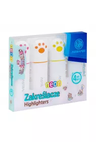 Zakre�lacze z uszkami Astrapen Animals neon 4 kolory