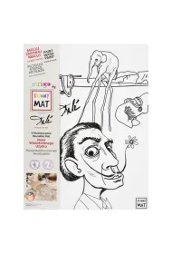 Funny Mat Transparent - Dali. Mata do kolorowania wielokrotnego u�ytku Strigo