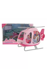 Lalka 29cm z helikopterem Adar