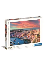 Puzzle 1500 el. HQ Picturesque Procida Island Clementoni